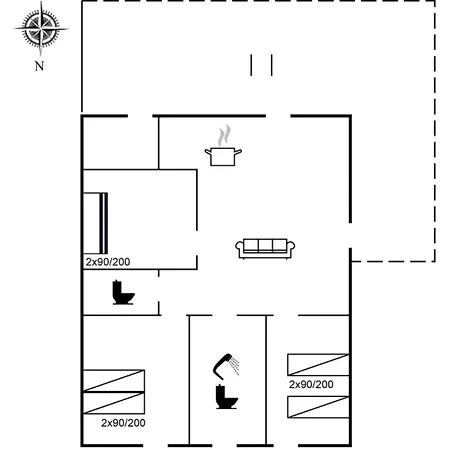 Daire Haralde - 2-5km From The Sea By Interhome